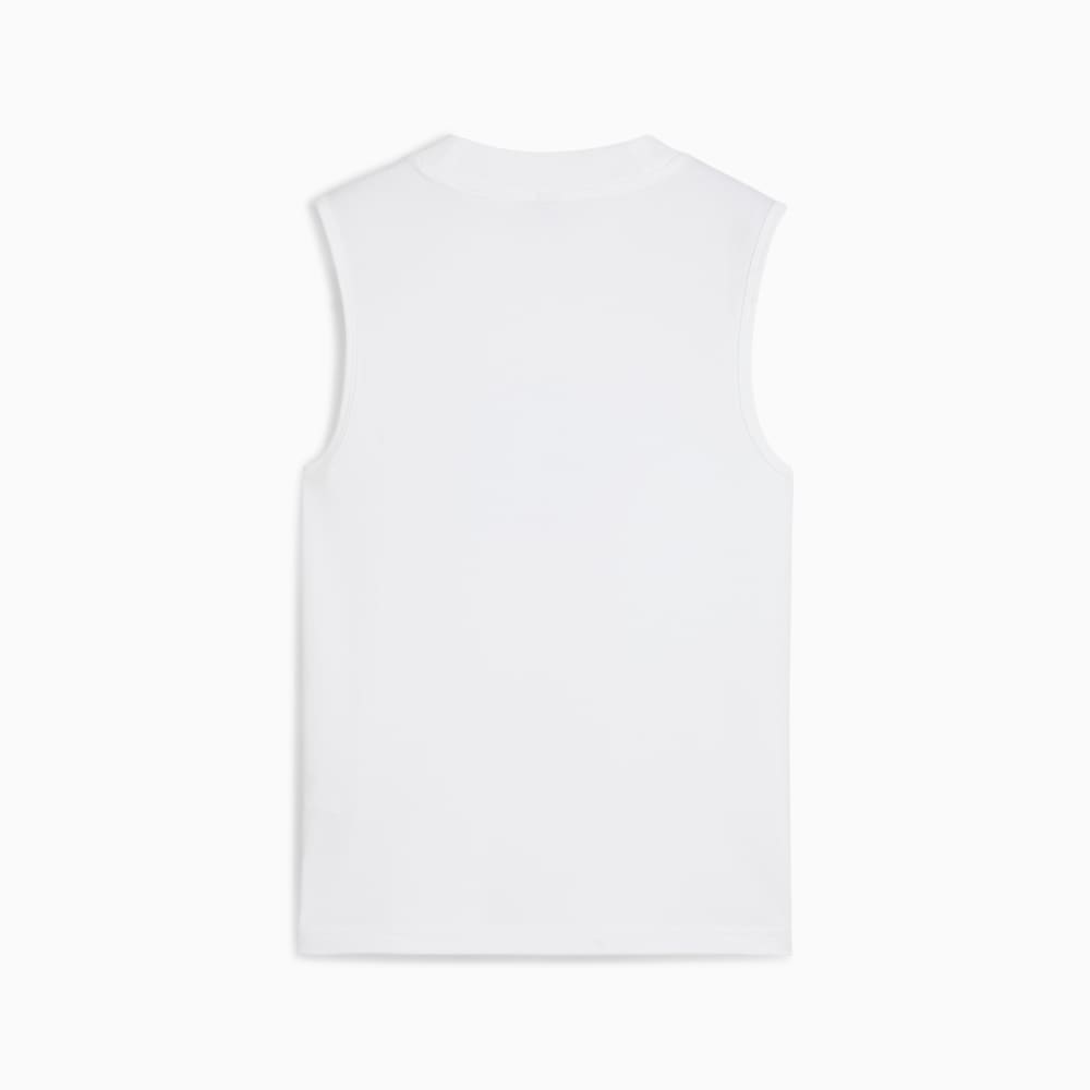 Зображення Puma Майка Palm Resort Graphic Slim Tank Women #2: Puma White