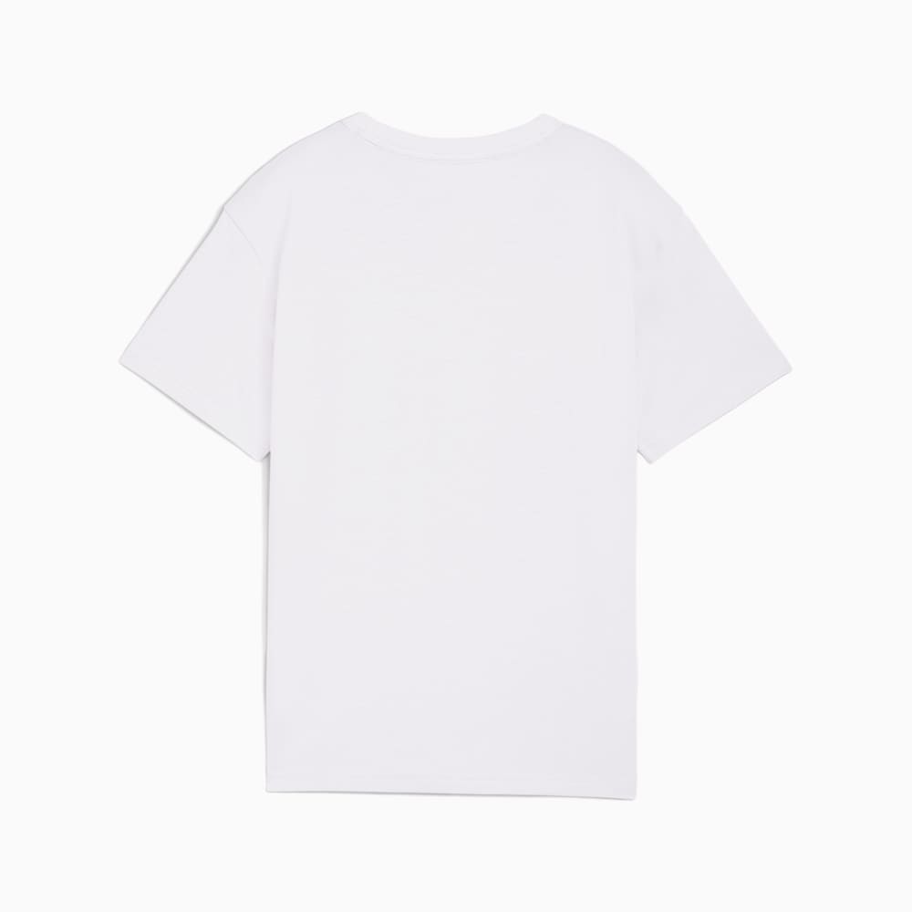 Изображение Puma Детская футболка PUMA Class Relaxed Tee Youth #2: Puma White