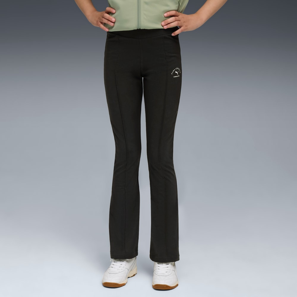 Зображення Puma Дитячі штани PUMA Class Flared Leggings Youth #1: Puma Black