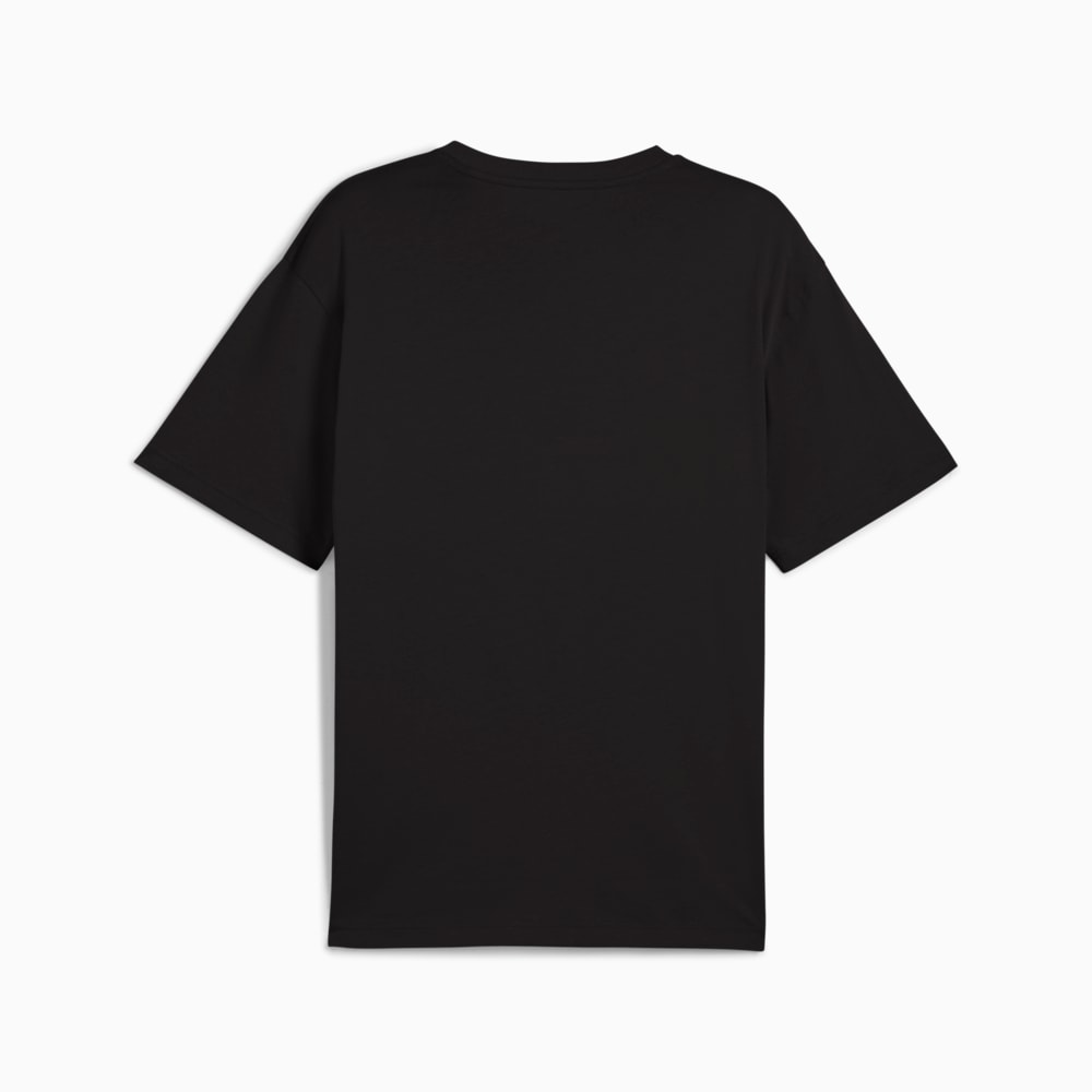 Изображение Puma Футболка Essentials Relaxed Small No. 1 Logo Tee Men #2: Puma Black