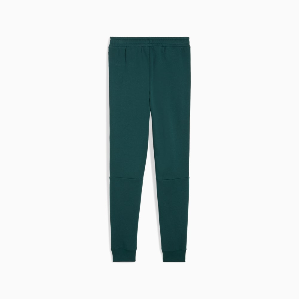 Изображение Puma Детские штаны Essentials Tape Sweatpants Youth #2: Green Terrain