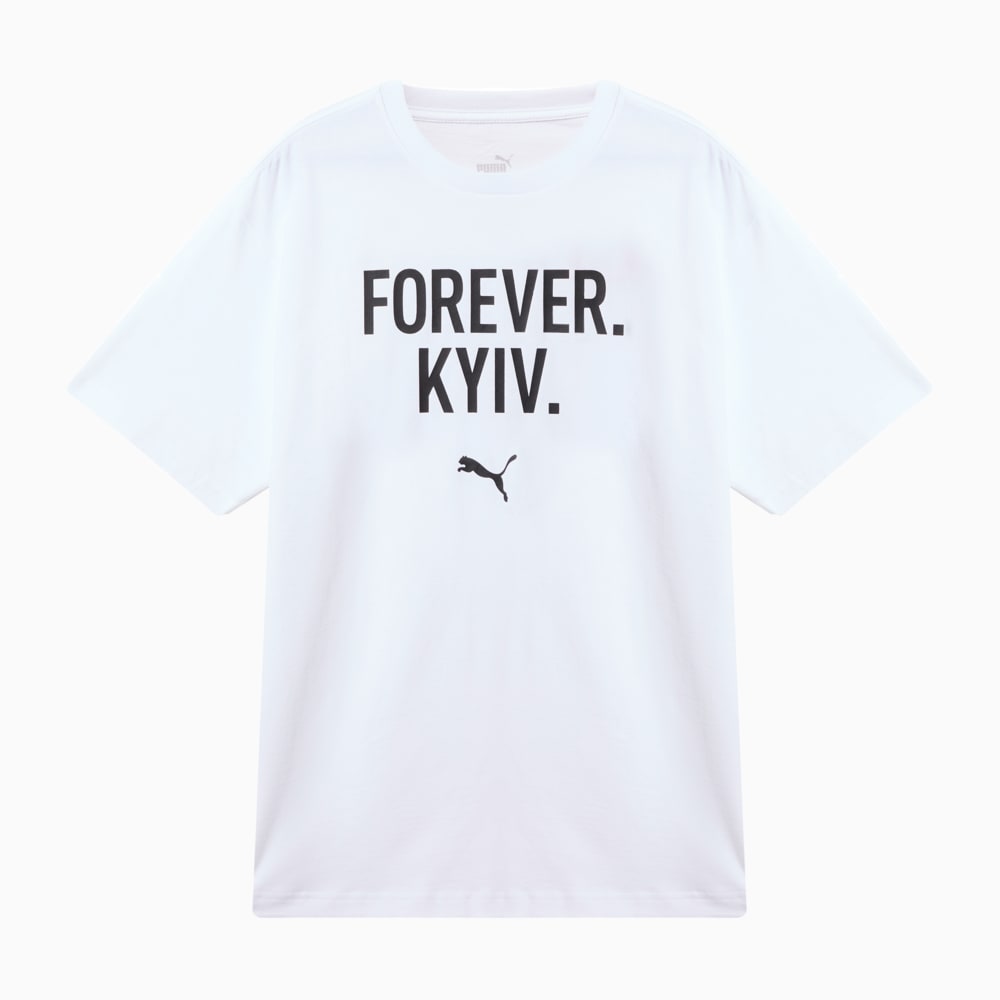 Изображение Puma Футболка PUMA UKRAINE Kyiv Tee #1: Puma White