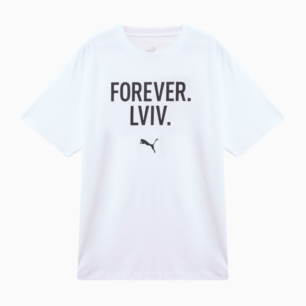 Изображение Puma Футболка PUMA UKRAINE Lviv Tee #1: Puma White