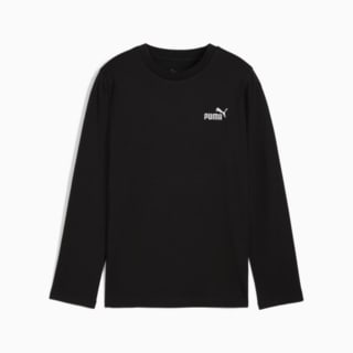 Зображення Puma Дитячий лонгслів Essentials No. 1 Logo Long Sleeve Tee Youth
