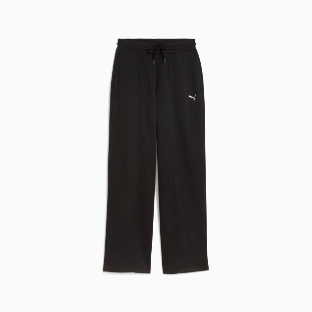 Зображення Puma Штани PUMA Class High-Waist Straight Pants Women #1: Puma Black