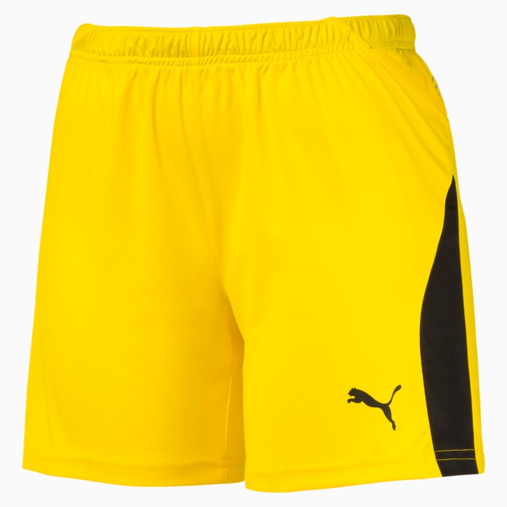 

PUMA - female - Шорты LIGA Women’s Shorts – Cyber Yellow-Puma Black –, Желтый