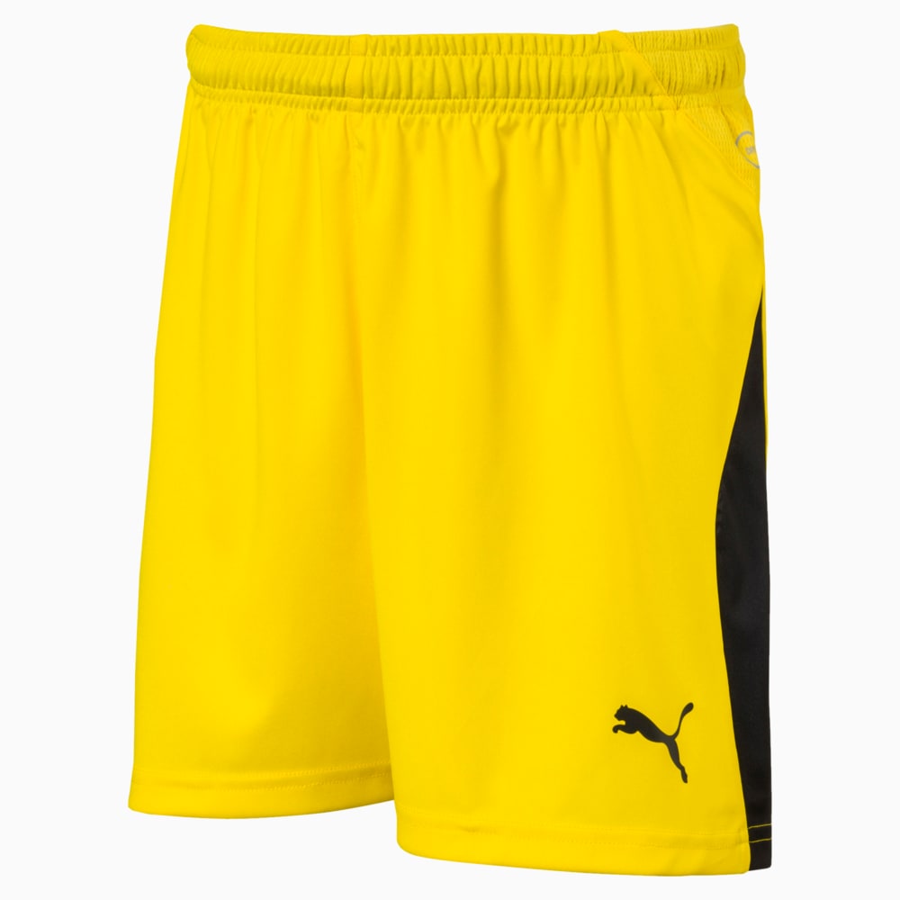Изображение Puma Шорты LIGA Kids’ Football Shorts #1: Cyber Yellow-Puma Black