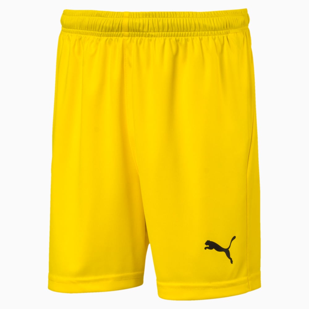 

PUMA - Шорты Football Kids’ LIGA Core Shorts – Cyber Yellow-Puma Black –, Желтый