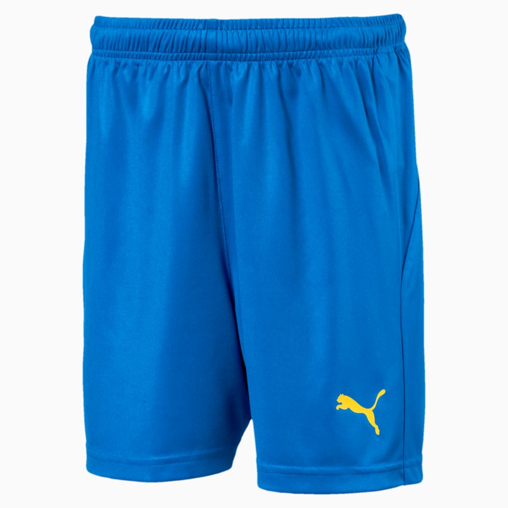 

PUMA - Шорты Football Kids’ LIGA Core Shorts – Electric Blue Lemonade-Yello –, Синий