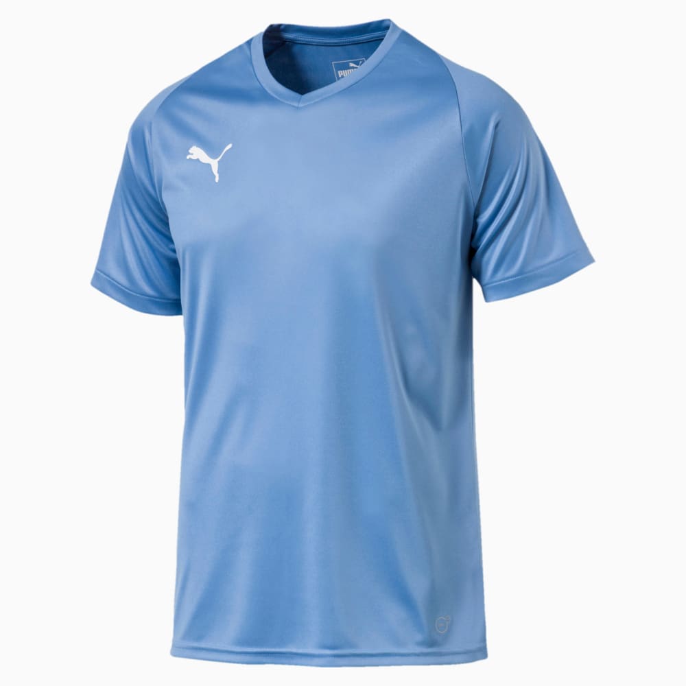 Зображення Puma Футболка Football Men’s LIGA Core Jersey #1: Silver Lake Blue-Puma Black