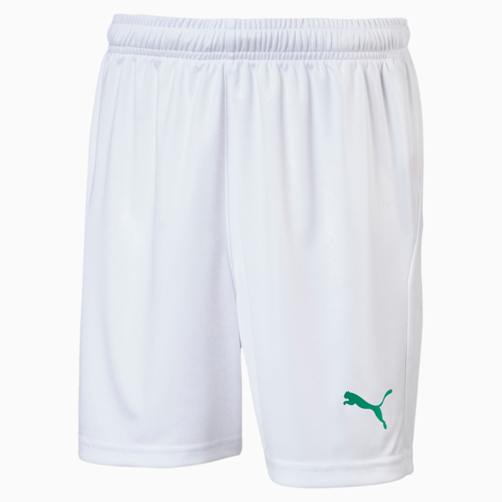 White puma soccer shorts online