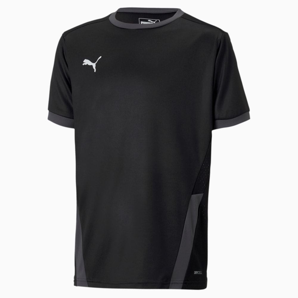 Зображення Puma Дитяча футболка teamGOAL 23 Jersey Jr #1: Puma Black-Asphalt