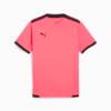 Изображение Puma Футболка teamLIGA Men's Football Jersey #6: Sunset Glow-Puma Black