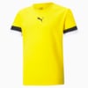 Зображення Puma Дитяча футболка teamRISE Youth Football Jersey #1: Cyber Yellow-Puma Black-Puma White