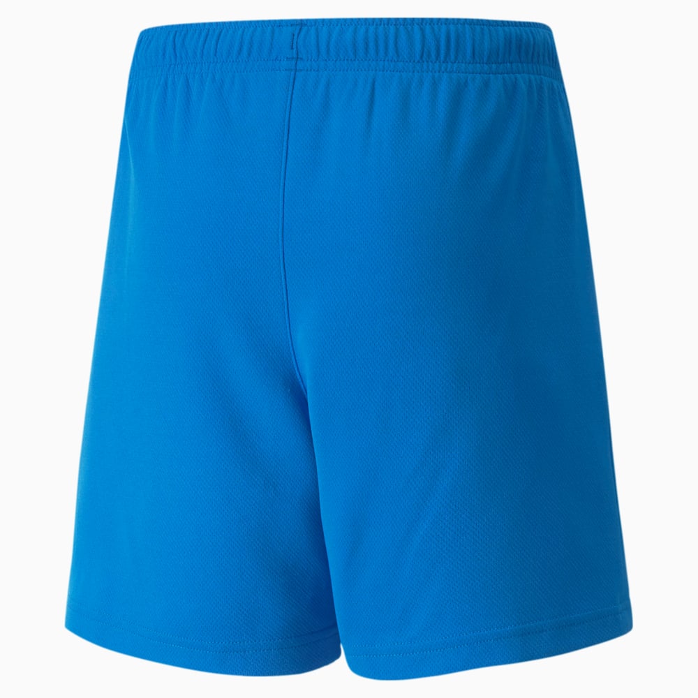 Зображення Puma Дитячі шорти teamRISE Youth Football Shorts #2: Electric Blue Lemonade-Puma White