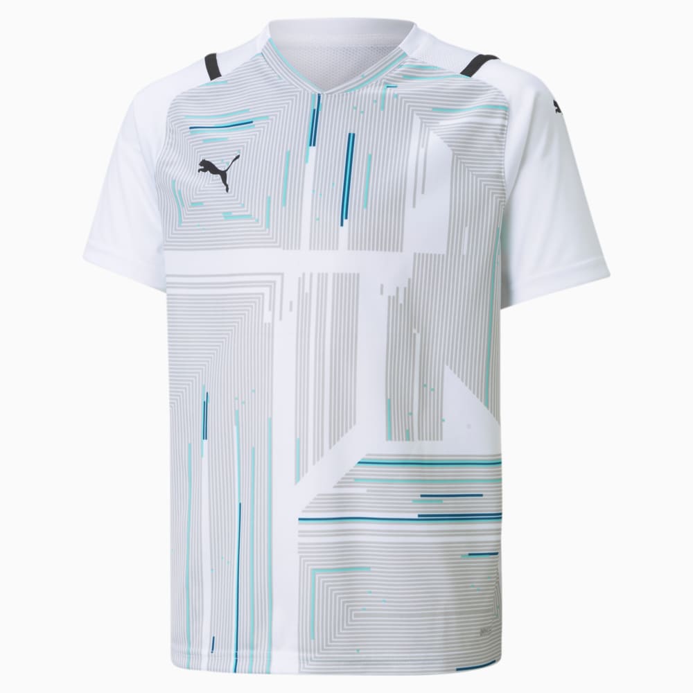 Зображення Puma Дитяча футболка teamULTIMATE Youth Football Jersey #1: Puma White