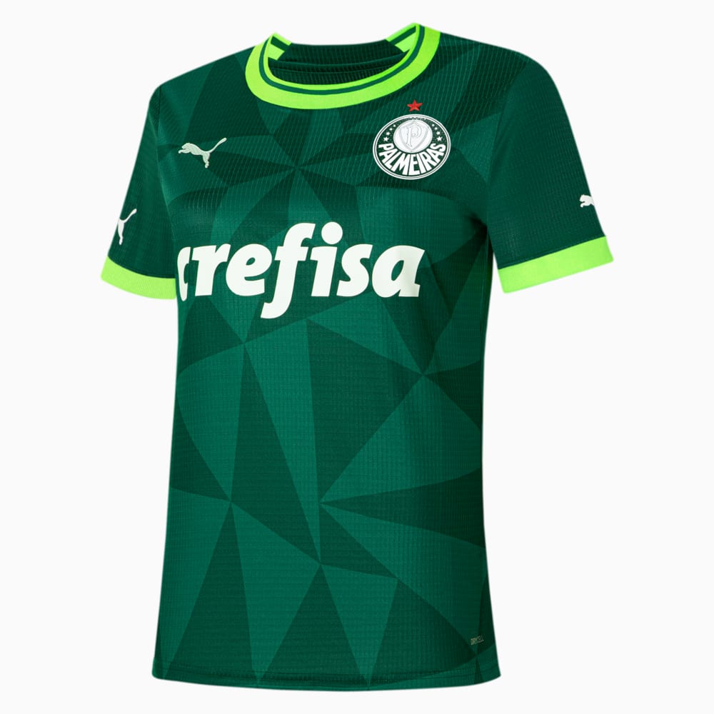 Camiseta palmeiras feminina puma sale