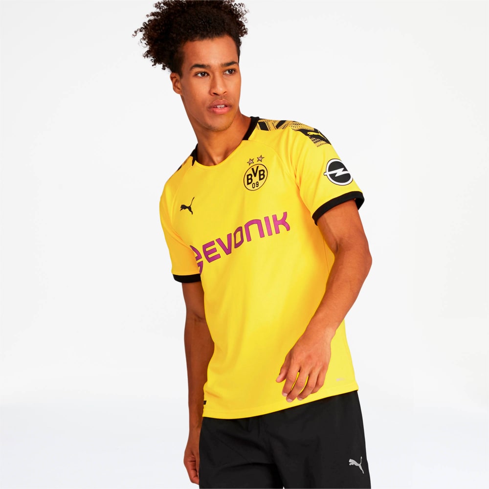 Зображення Puma Футболка BVB Home Shirt Replica #1: Cyber Yellow-Puma Black