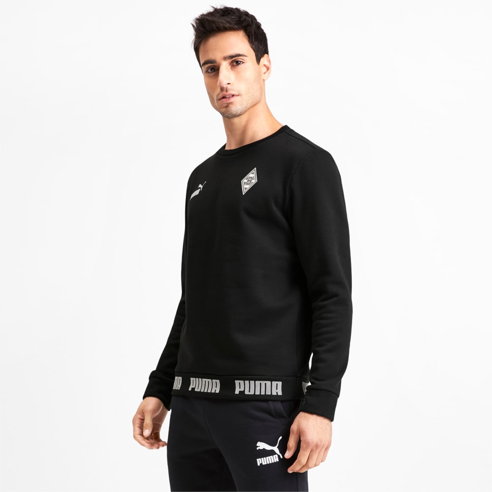 Зображення Puma Толстовка Borussia Mönchengladbach Football Culture Men's Sweater #1: Puma Black