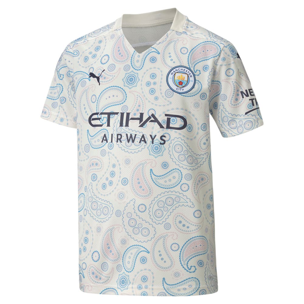 Camisa Manchester City III Torcedor Juvenil | Branco | PUMA