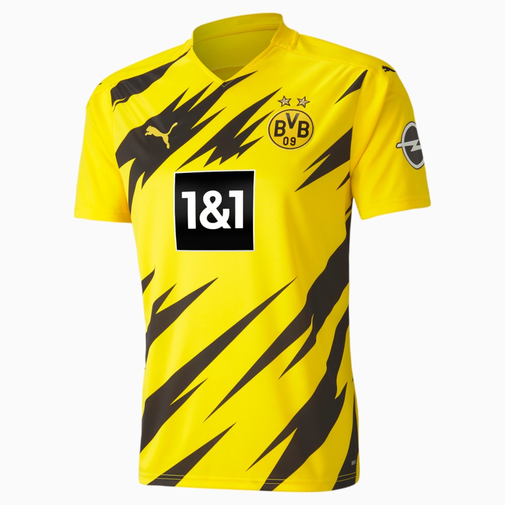 Зображення Puma Футболка BVB HOME Shirt Replica SS #1: Cyber Yellow-Puma Black