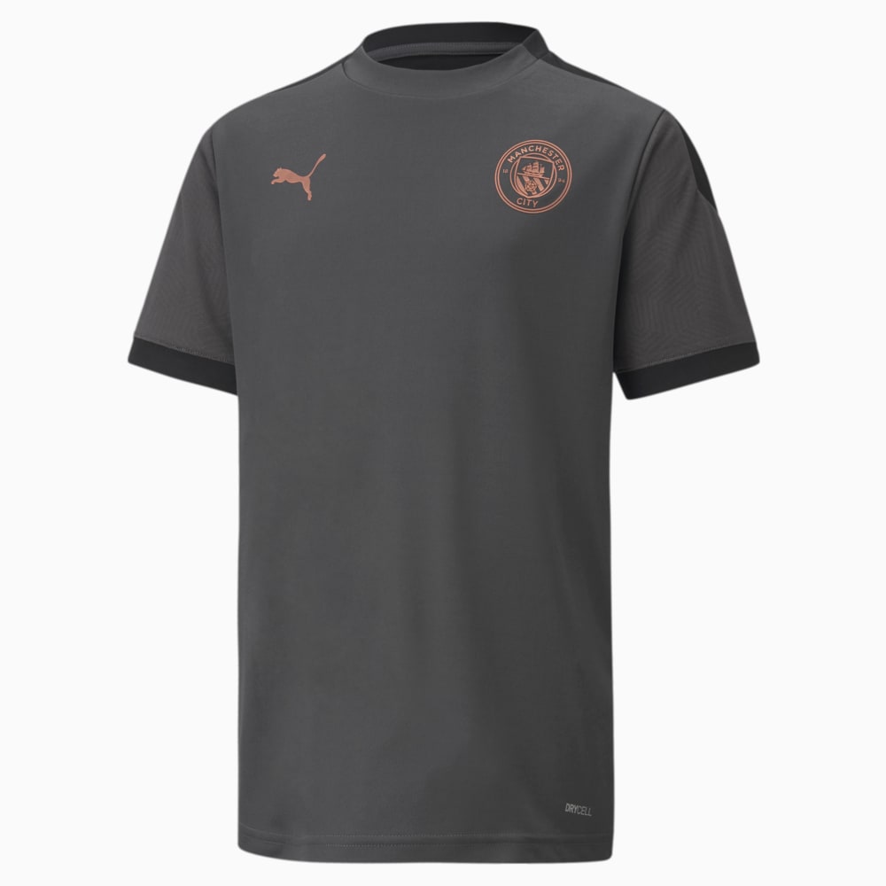 фото Детская футболка mcfc training jersey jr puma