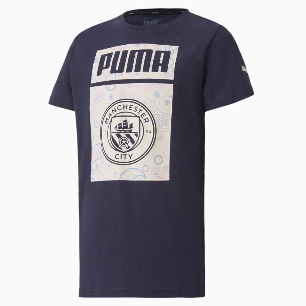 фото Детская футболка mcfc ftblcore graphic tee jr puma
