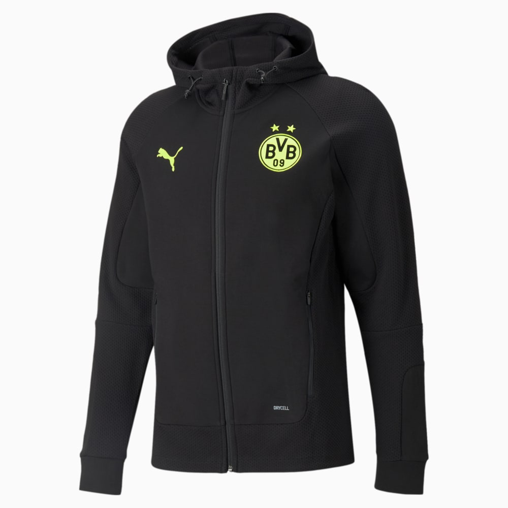 фото Толстовка bvb casuals hooded men's football jacket puma