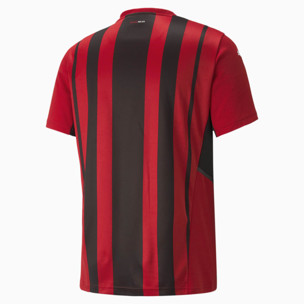 Изображение Puma Футболка AC Milan Home Replica Men's Jersey #2: Tango Red -Puma Black