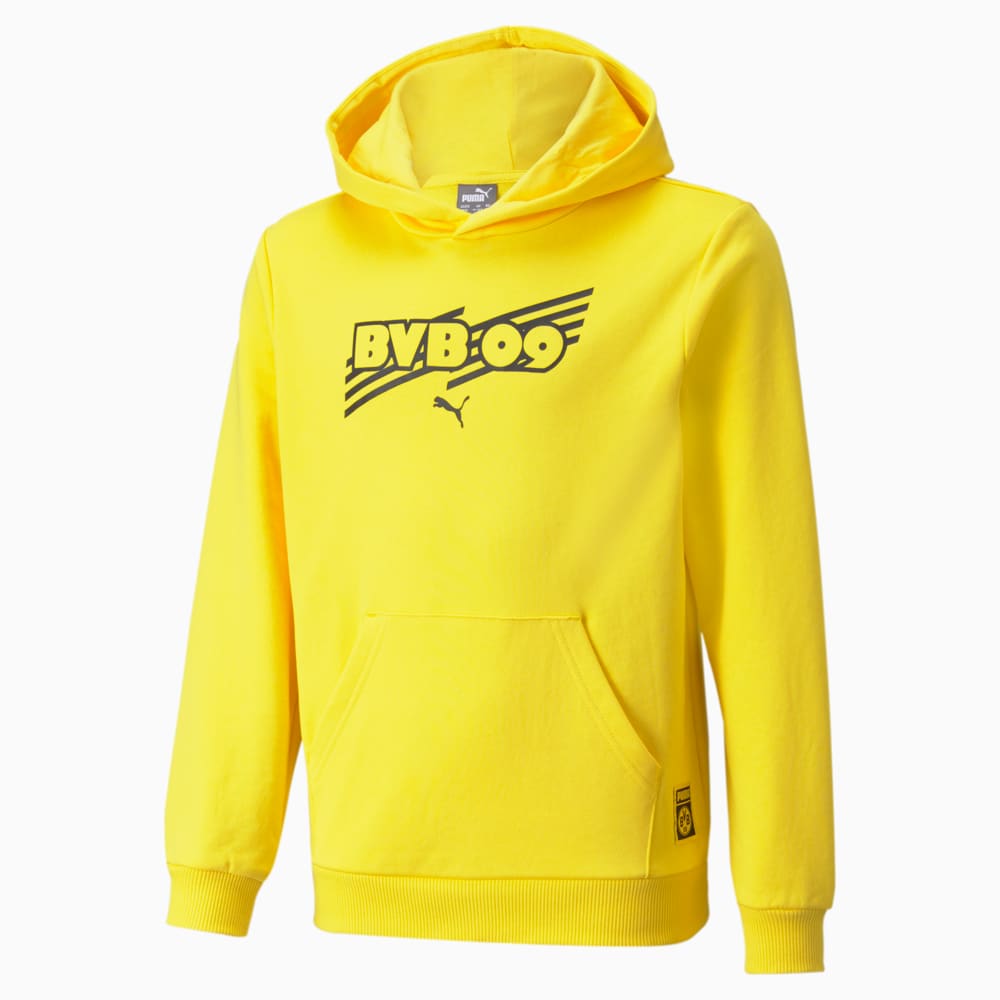 фото Детская толстовка bvb ftblcore youth football hoodie puma