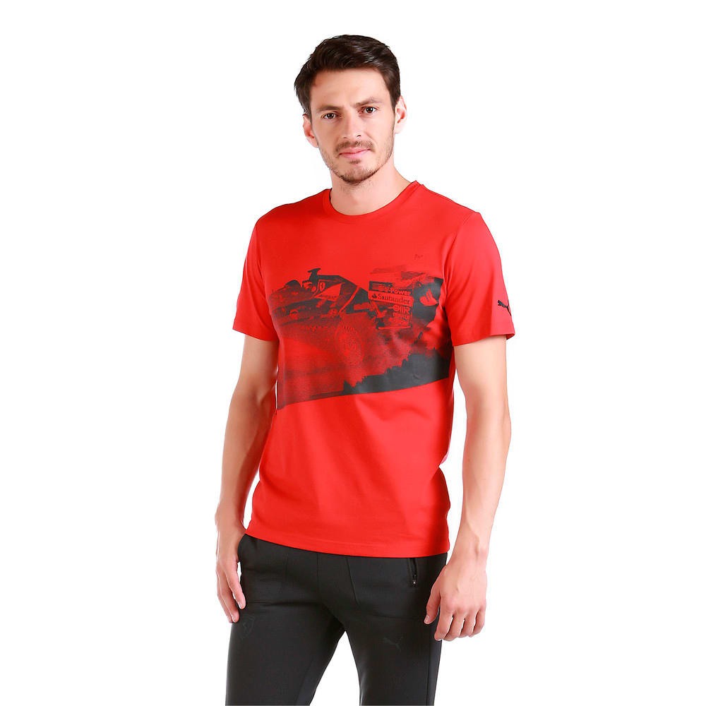 Ferrari Transform Baskili Erkek T Shirt Kirmizi Puma Puma Turkiye Resmi Alisveris Sitesi
