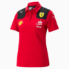 Image PUMA Camiseta Polo Scuderia Ferrari 2023 Team Torcedor Feminina #1