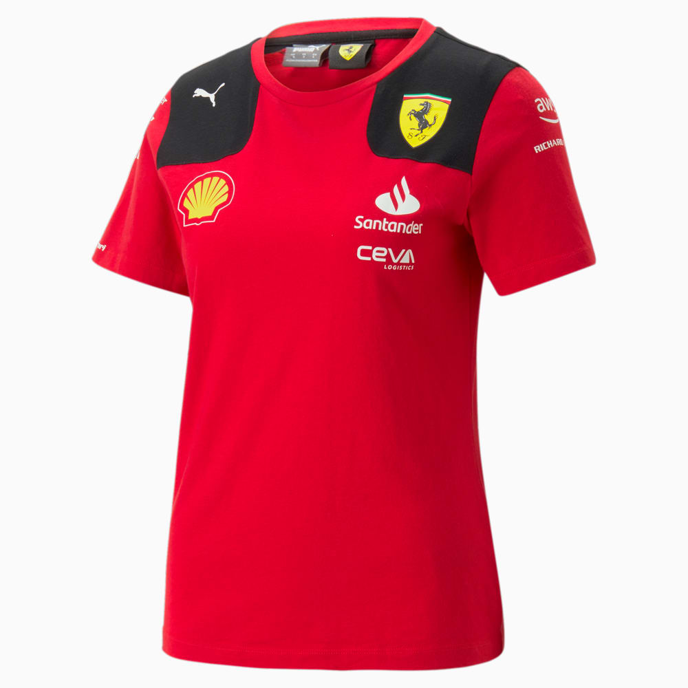 Image PUMA Camiseta Scuderia Ferrari 2023 Team Torcedor Feminina #1