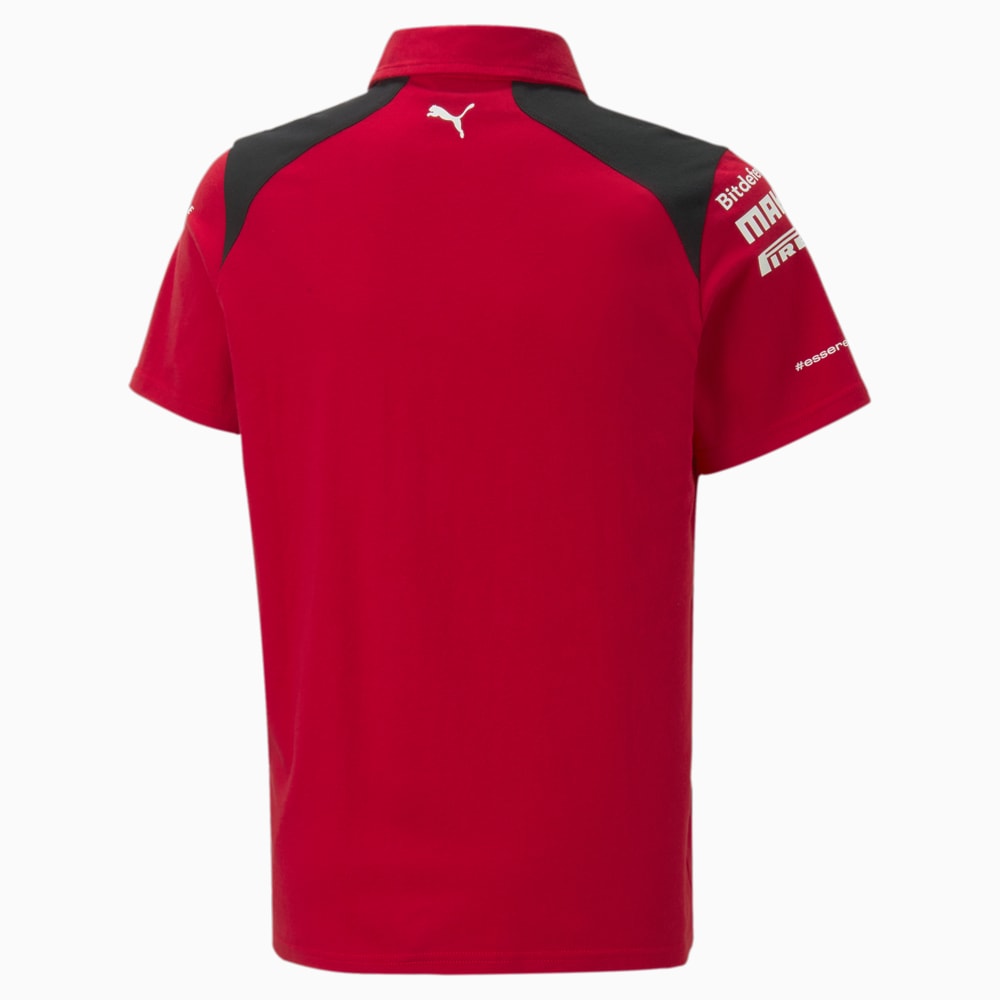 Image PUMA Camisa Polo Scuderia Ferrari 2023 Team Replica Juvenil #2