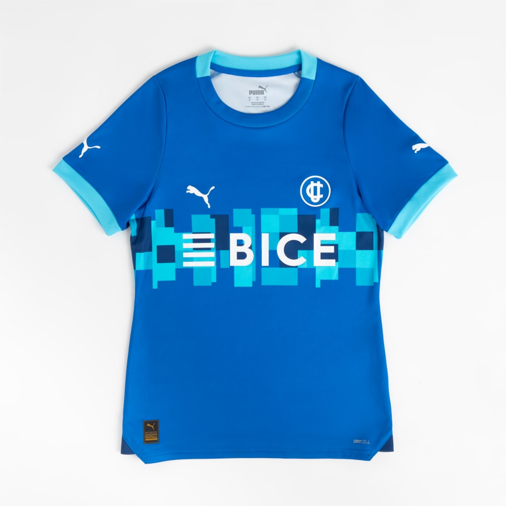 Tercera Camiseta Replica Universidad Catolica para Mujer Azul Puma