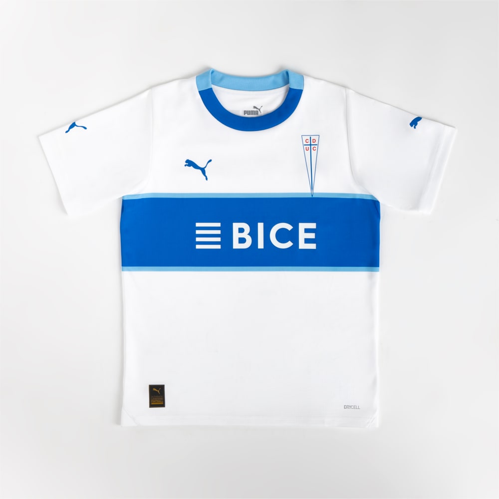 Camiseta Local Universidad Catolica para Ninos Y Jovenes Blanco Puma
