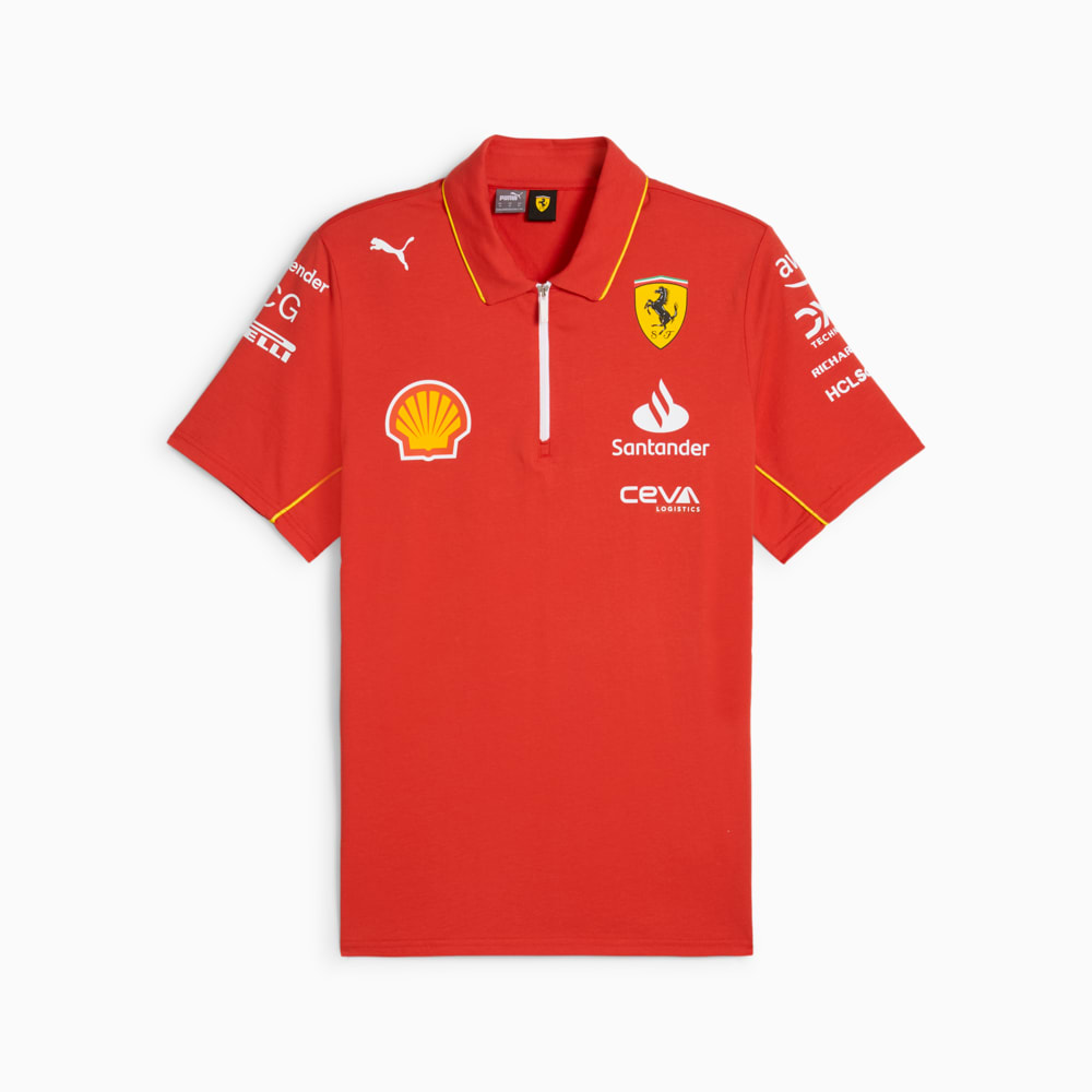 Image PUMA Camisa Polo Scuderia Ferrari Team Masculina #0