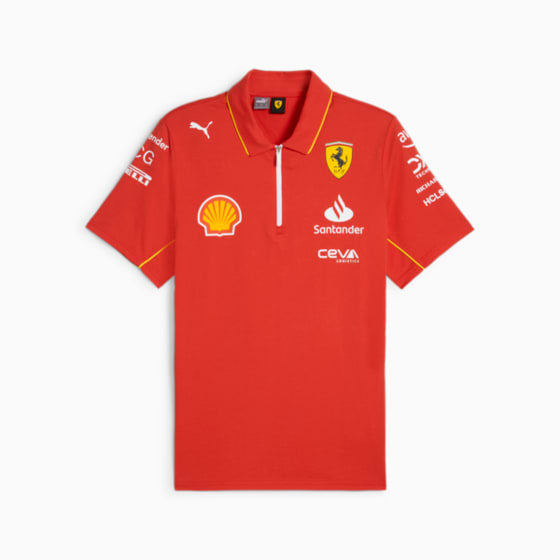 Görüntü Puma Scuderia Ferrari Team Erkek Polo T-shirt