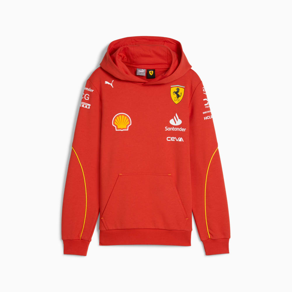 Image PUMA Moletom com Capuz Scuderia Ferrari 2024 Collection Team Kids #1