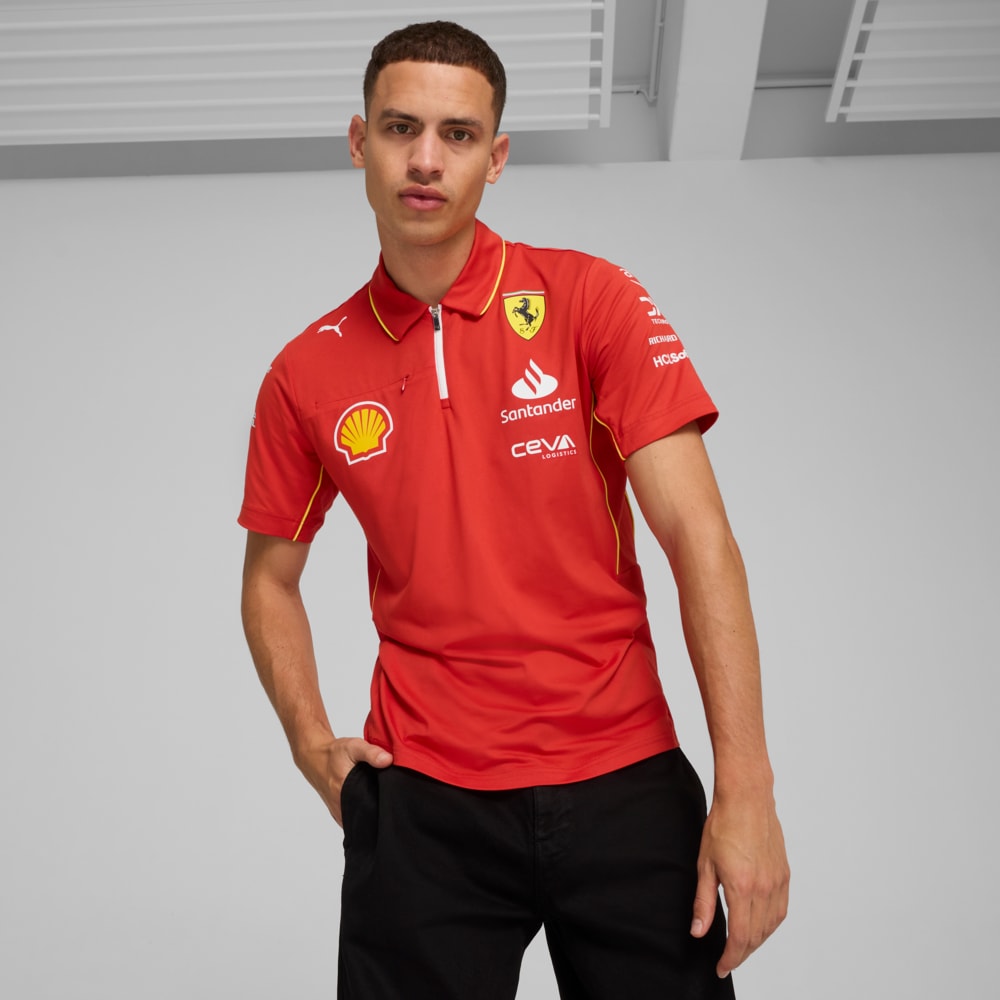 Imagen PUMA Polera polo para hombre del equipo Scuderia Ferrari Pro #1