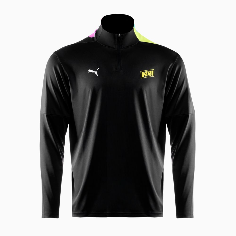 Изображение Puma Лонгслив NAVI x PUMA 2024 Pro Kit Half Zip Top #1: Puma Black