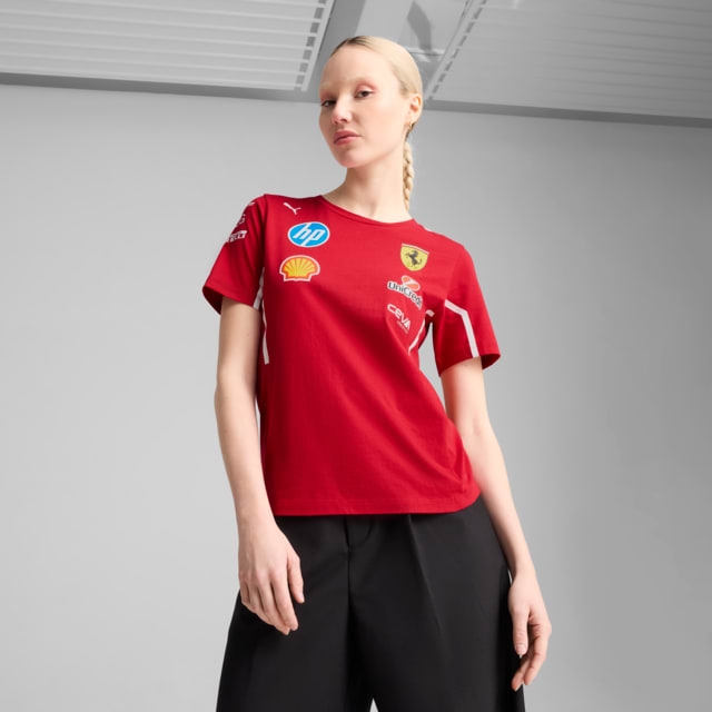 Image PUMA Camiseta Scuderia Ferrari 2025 Team Feminina