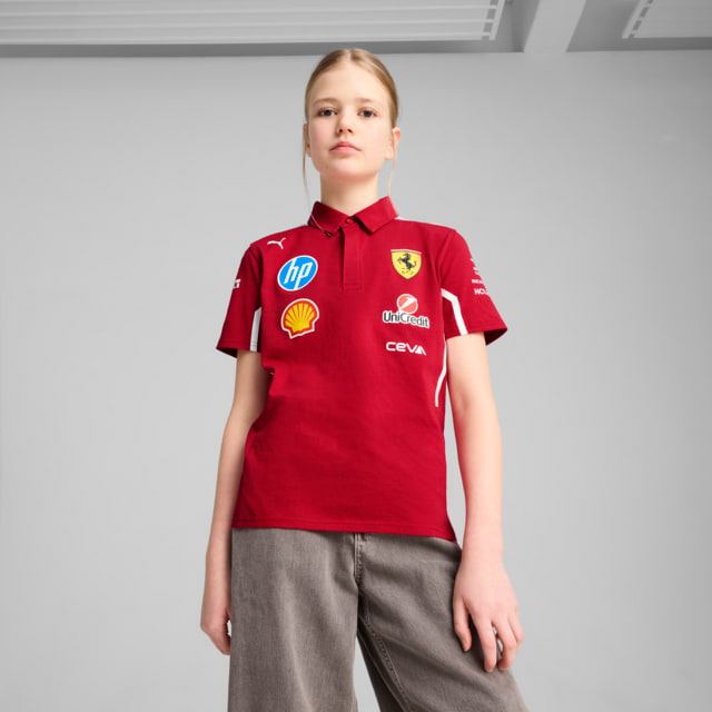 Image PUMA Camisa Polo Scuderia Ferrari HP 2025 Team Juvenil