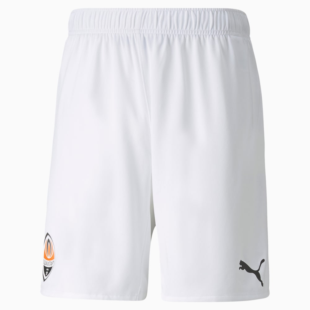 Изображение Puma Шорты FCSD 3rd Shorts Promo #1: Puma White-GOLDEN POPPY