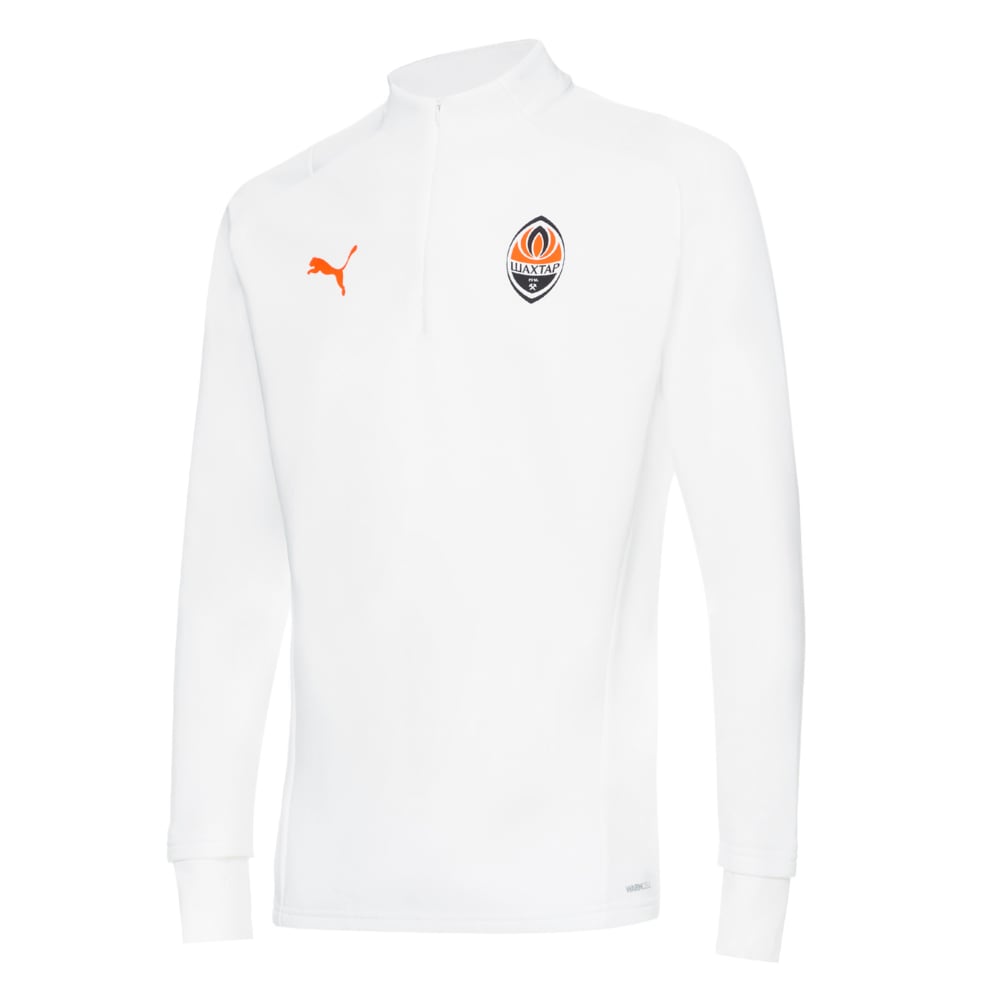 Изображение Puma Олимпийка FCSD Training Men’s Football Fleece #1: Puma White-GOLDEN POPPY