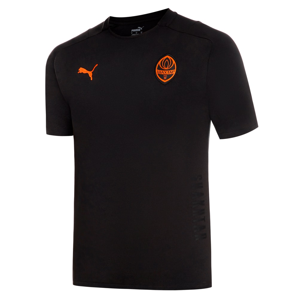 Изображение Puma Футболка FCSD Casuals Men’s Football Tee #1: Puma Black-GOLDEN POPPY