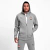 Зображення Puma Толстовка FCSD Casuals Hooded Men’s Football Jacket #1: Medium Gray Heather-Asphalt