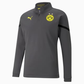 Изображение Puma Лонгслив BVB Prematch Quarter-Zip Men's Football Top