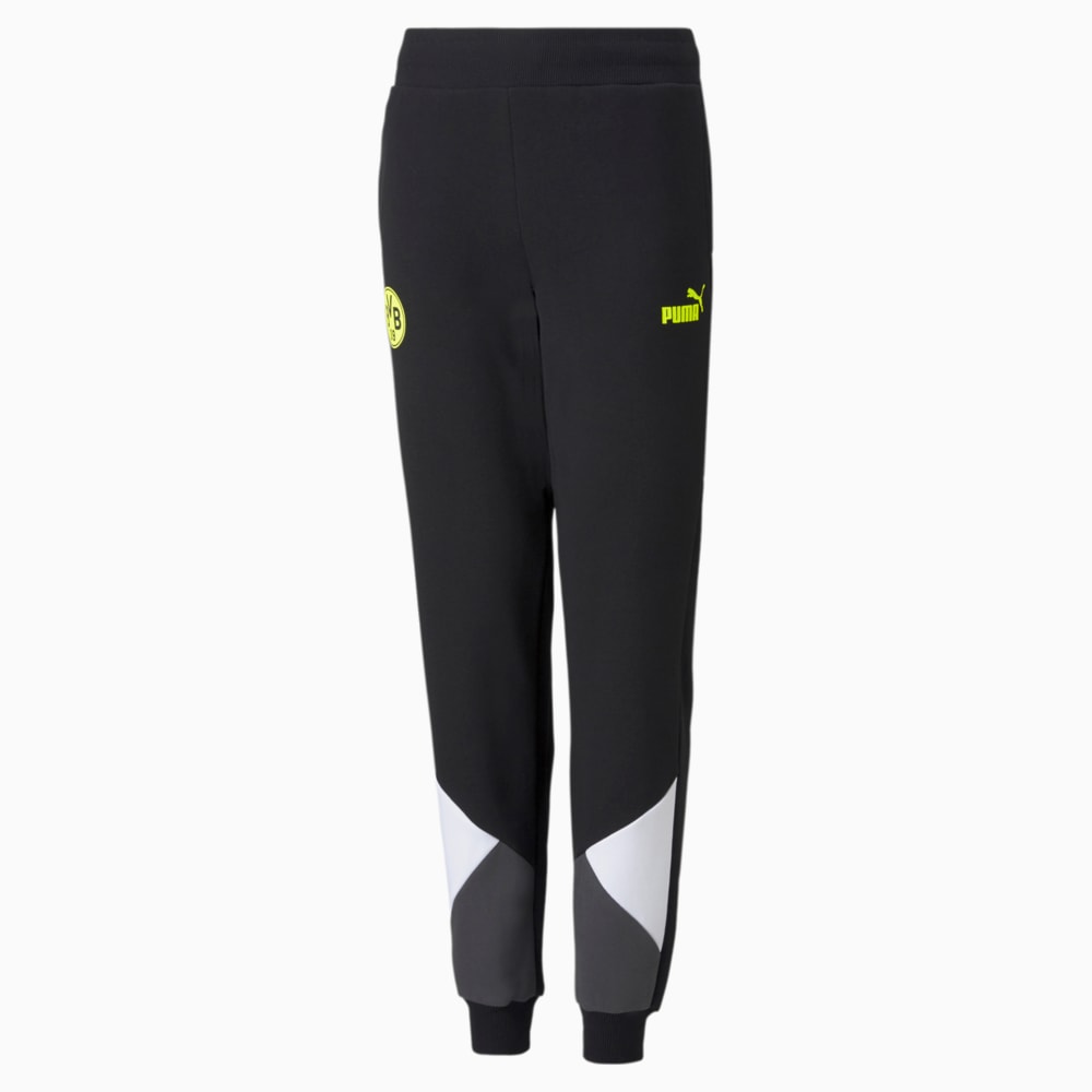 фото Детские штаны bvb ftblculture youth football track pants puma