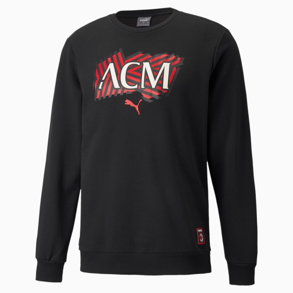 фото Толстовка acm ftblcore crew neck men's football sweatshirt puma